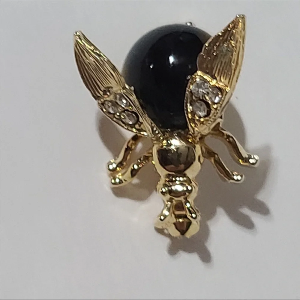Vintage Bee Trembler Jelly Belly Scatter Pin